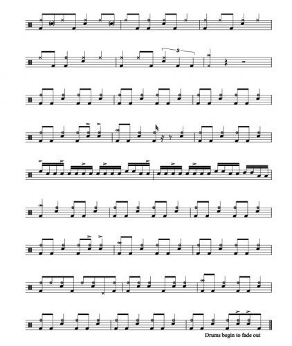 DRUM! Notation Guide for Feeling This