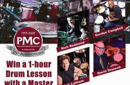 PMC drum lesson with a master