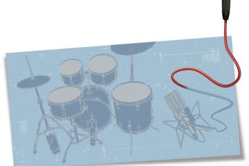 drum recording with one microphone