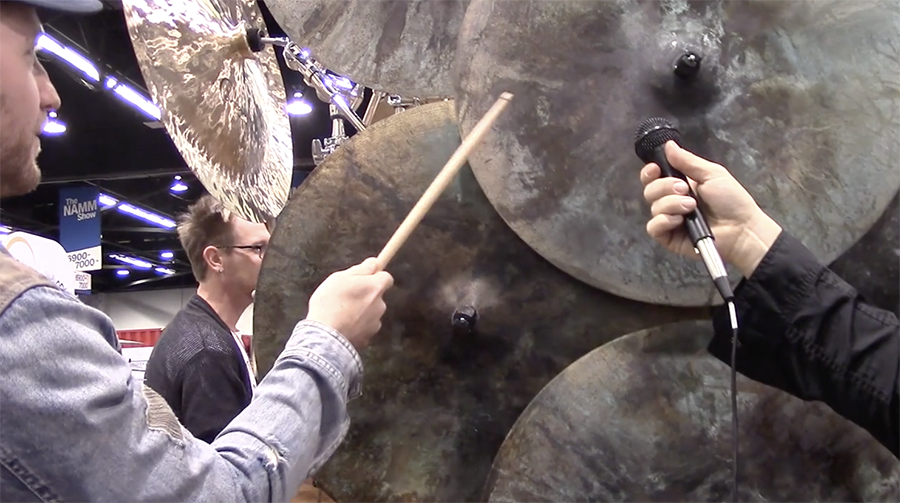 Dream debuted a patina-covered ride cymbals last year at NAMM